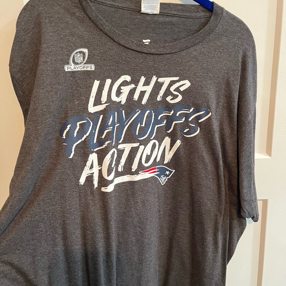 New England Patriots Playoffs Action T-Shirt